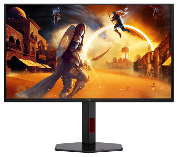 Монiтор 26.5" AOC Q27G4ZDR Black/Red | Зображення 1