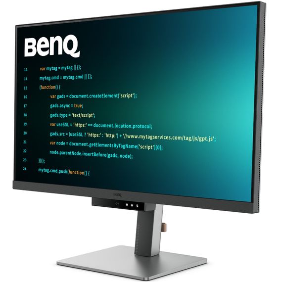 TFT 31.5" BenQ RD320U, 4K, IPS, 2хHDMI, DP, USB- C, USB-hub, HAS, Pivot, кол., сірий
