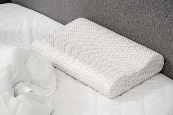 Подушка ортопедична Ardesto Sleepwell, 60х40х11/9см, білий (ART6040COP) | Зображення 4