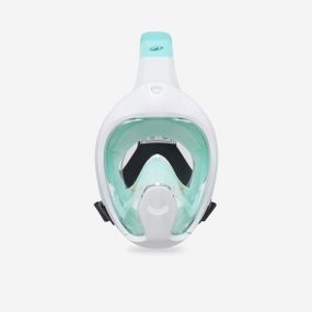 Маска дитяча Easybreath для снорклінгу (6-10 років/розмір XS) без сумки зелена - One Size
