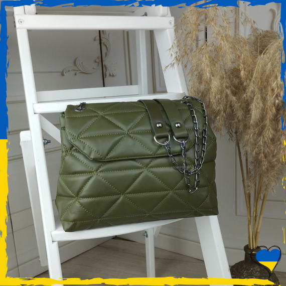 Женская сумка-клатч хаки. Женская сумка. Женский клатч. Женский клатч