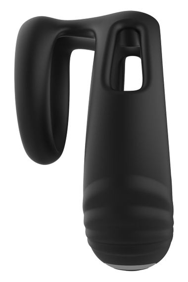 Ерекційне віброкільце Dreamtoys Ramrod з пультом, чорне Sex Aura | Зображення 5