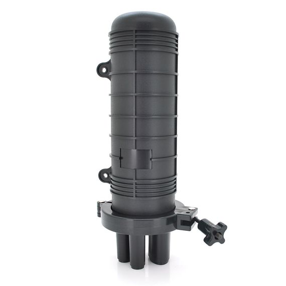 Муфта оптична Merlion ML-OP-F105H-72C, герметична, 4 введення, до 3-х касет, до 72 зварок, матеріал PP | Зображення 1