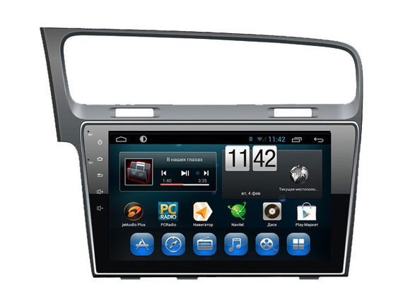 VolksWagen Golf 7 2013+, экран 10.1". Kaier KR-1017 Android 4-х ядерный процессор