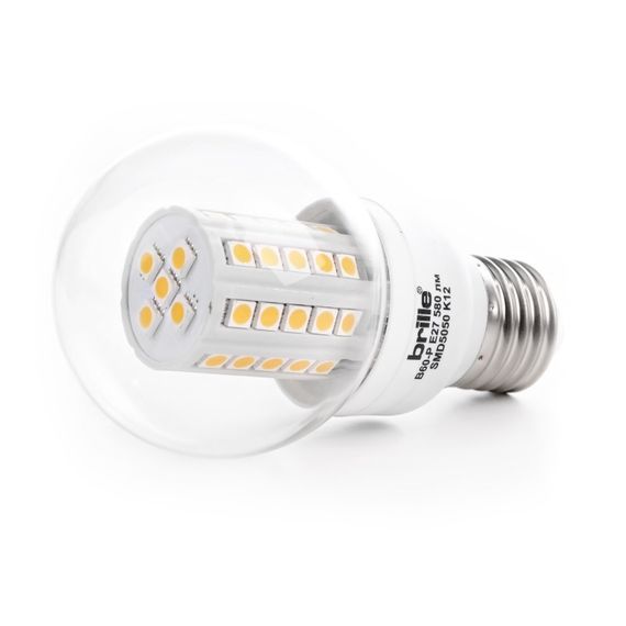 Лампа светодиодная LED 5W E27 WW B60-P 220V