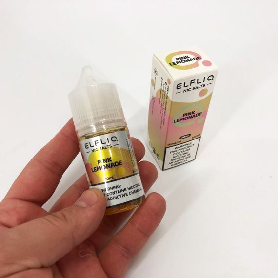 Жидкость ELFLIQ 30 мл 5%. Розовый лимонад (Pink Lemonade) | Зображення 5