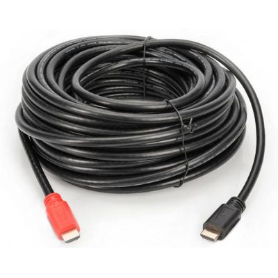 Кабель мультимедийный HDMI M to HDMI M 10.0m 4K Amplifier Digitus (AK-330118-100-S) | Зображення 2