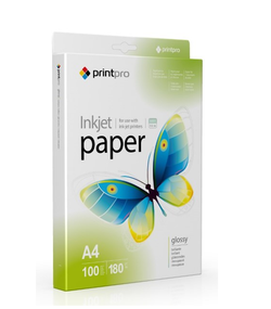 Папір А4 глянцевий 180г/м 100 шт ColorWay PrintPro PGE180100A4