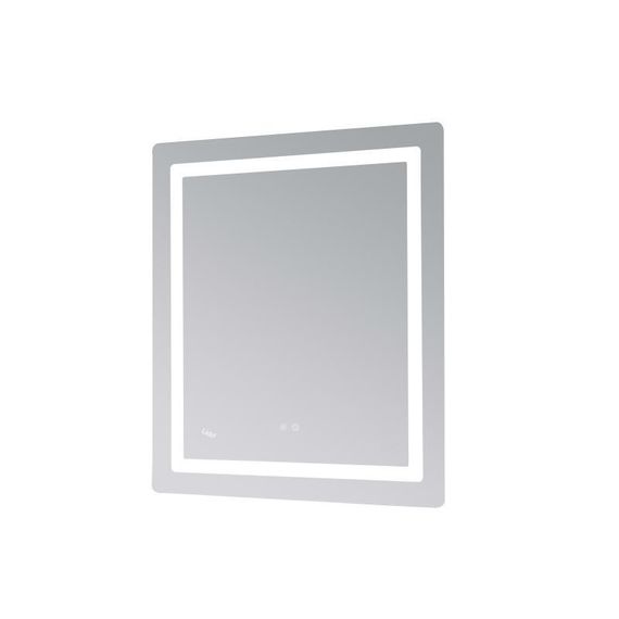 Дзеркало Lidz Kubis 700х800 з LED-підсвічуванням Touch, з антизапотіванням, з димером, рег. яскравості LD78LF904708048447 | Зображення 4