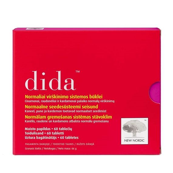 Противогрибковый препарат New Nordic Dida 60 Tabs