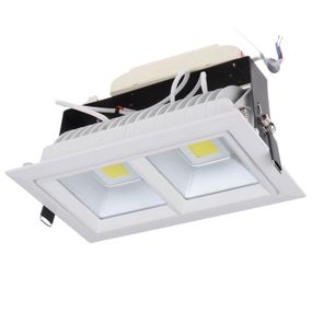 Світильник стельовий LED вбудований LED-233/2x20W CW Brille 32-241