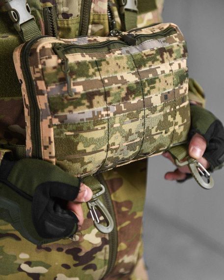 Сумка для планшета нагрудная, административная сумка  пиксель ВТ1015 | Зображення 3
