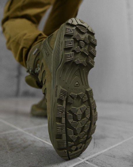 Берцы тактические Salomon Quest 4D GTX Forces 2  олива ВТ4369 | Зображення 8