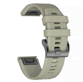Силіконовий ремінець Primo для годинника Garmin Fenix 8 51mm / Fenix 7X / Fenix 7X Pro - Grey