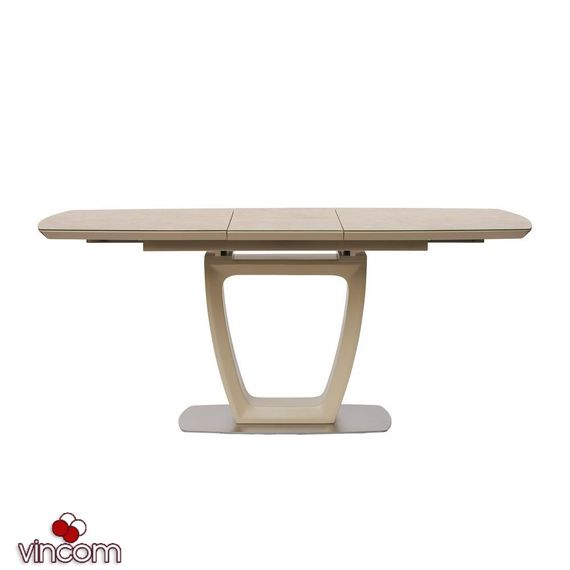 Стол раскладной CONCEPTO RAVENNA SAND СТЕКЛО 120-160 см бежевый СТОЛ РАСКЛАДНОЙ CONCEPTO RAVENNA SAND СТЕКЛО 120-160 СМ БЕЖЕВЫЙ | Зображення 3