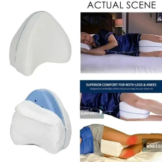 Подушка ортопедическая для ног Contour Leg Pillow с чехлом | Зображення 1