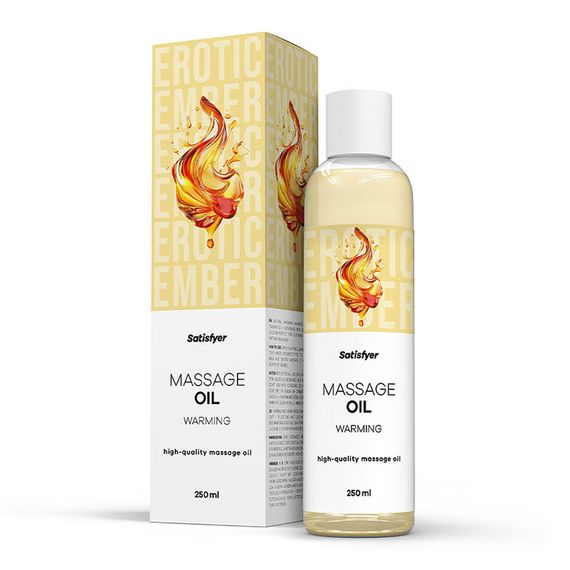 Масажна олія Satisfyer Massage Oil Warming 250 мл