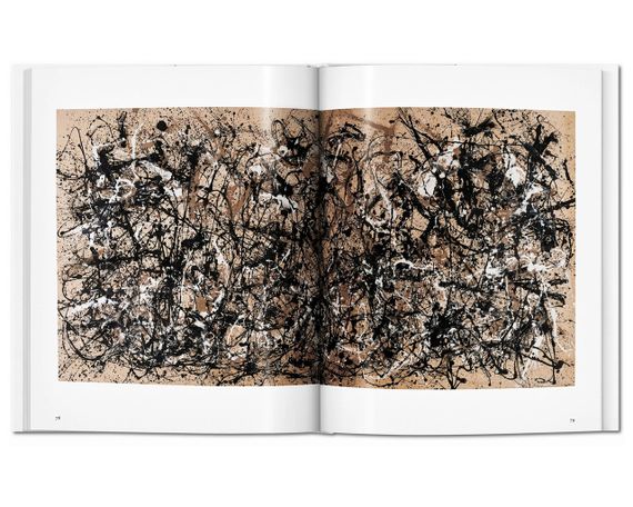 Великие художники книга о живописи Джексона Поллока Pollock. Leonhard Emmerling, Taschen Книги для художников | Зображення 6