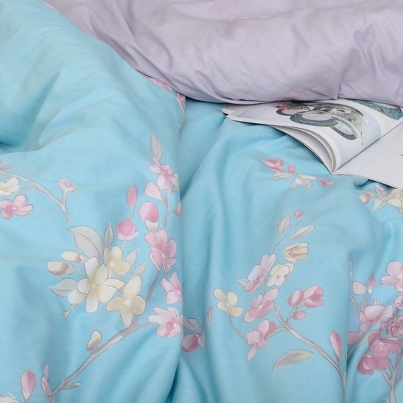 Постільна білизна полуторна Viluta Сатин Twill 542-1-5 210х143 см | Зображення 1