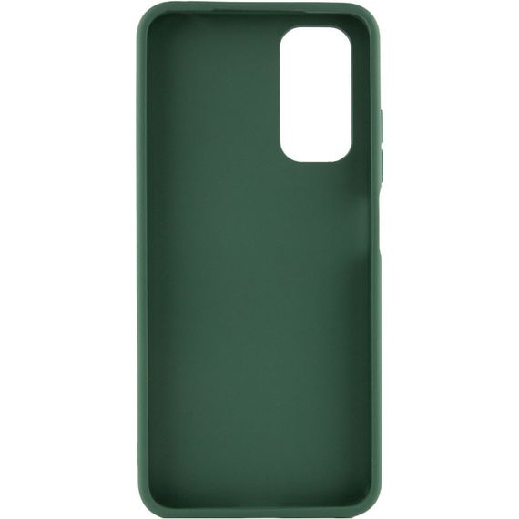 TPU чехол Bonbon Metal Style для Samsung Galaxy A23 4G Силікон, Зелений/Pine green | Зображення 2