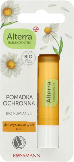 ALTERRA Захисний бальзам для губ, ромашка 4,8 г