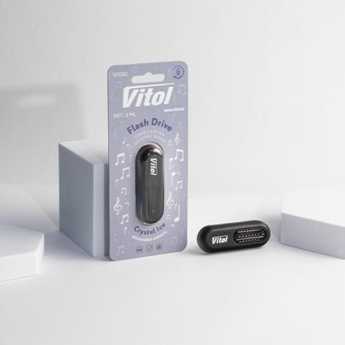 Освіжувач повітря Vitol Flash Drive Crystal Ice | Зображення 1