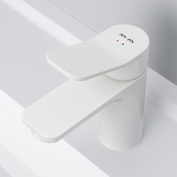 Смеситель для раковины AM.PM белый X-Joy (F85A02133) | Зображення 3