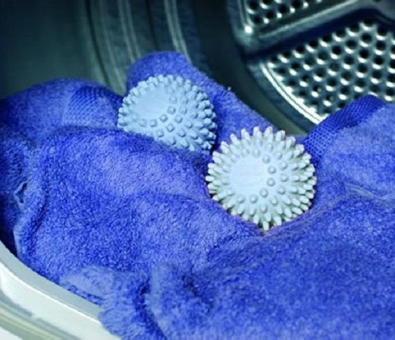 Кульки , м'ячі Dryer Balls для прання білизни Блакитні | Зображення 3
