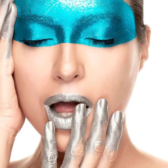 Кремовые тени-карандаш металлик Синие Stargazer Metallic Eye Shadow Pen Blue | Зображення 2