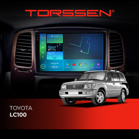Штатна магнітола Torssen 2K Toyota LC100 F10432 4G Carplay DSP