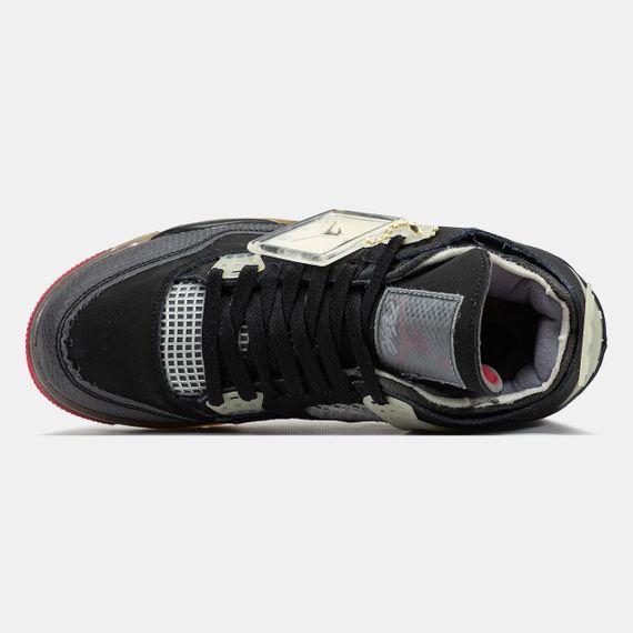 Кросівки Air Jordan 4 x "OFF-White" весна / літо / осінь 2074 40 25.5 см | Зображення 6