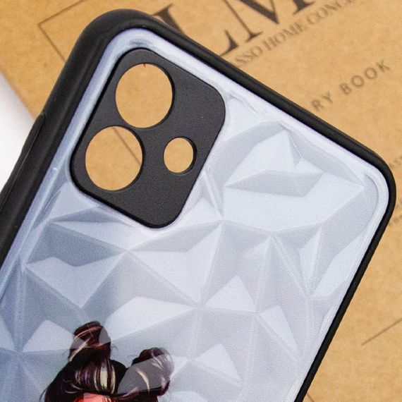 TPU+PC чохол Prisma Ladies для Samsung Galaxy A04 TPU+PC, Black in White | Зображення 3