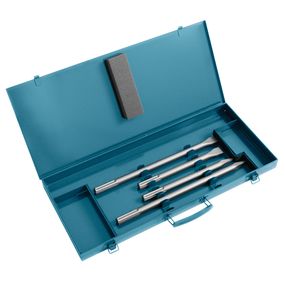 Набір зубил для перфораторів з патроном SDS-MAX в металевому кейсі Makita P-18013