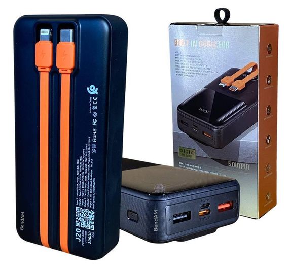 Power Bank Joko J20 20000mAh 22.5W Швидка зарядка (47217-J20_861) | Зображення 2