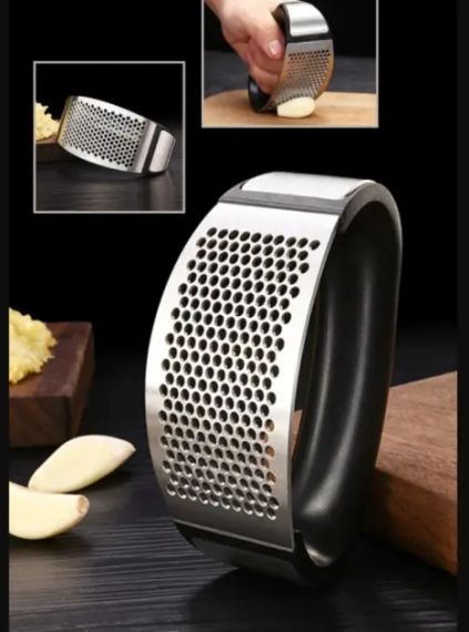 Чесночница Пресс для чеснока из нержавеющей стали Garlic Press | Зображення 2
