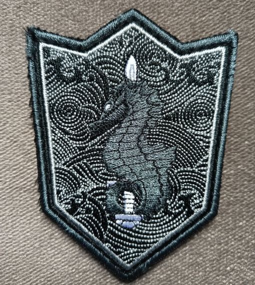 Шеврон 73 центр СпП (монохромний)