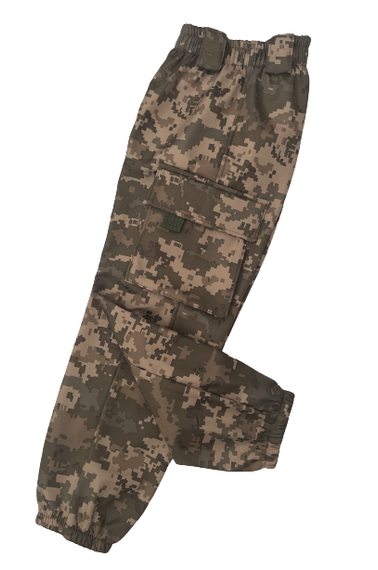 Костюм дитячий ARMY KIDS ПІЛОТ теплий для хлопчиків з капюшоном камуфляж піксель | Зображення 2