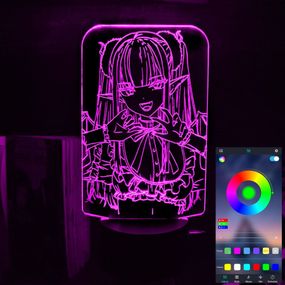 Акриловый светильник-ночник управление с телефона Марин Китагава 2 tty-n002136