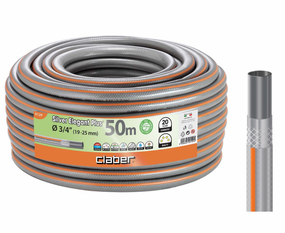 Шланг садовий для поливу Claber Silver Elegant Plus 9129 (50 м, 3/4", 4 шари)