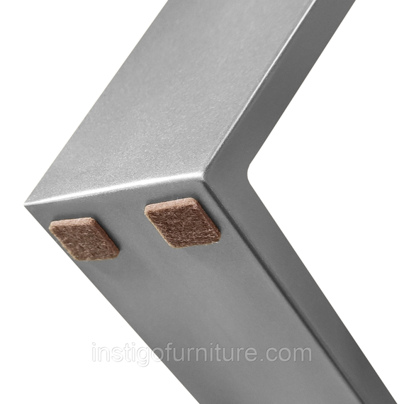 Комплект опор для столу з металу 500×70mm, H=730mm (профільна труба: 70x11mm) Сірий | Зображення 2
