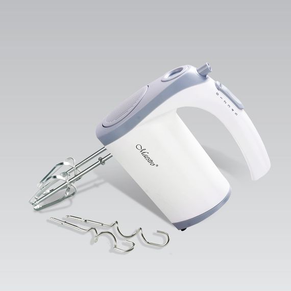Миксер ручной Maestro MR-505-WHITE, 400 Вт, для взбивания и замешивания теста