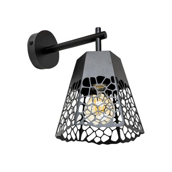 Бра (світильник настінний) Floret W170 Чорний, Atmolight | Зображення 1