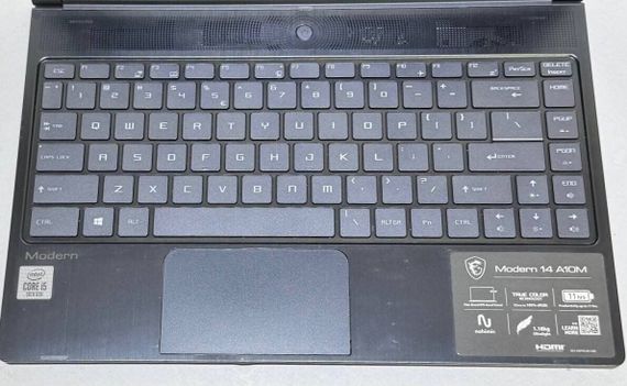 Ультрабук Б-класс Modern 14 MS-14B3 / 14" (1920x1080) TN / Intel Core i5-10210U (4 (8) ядра по 1.6 - 4.2 GHz) / 16 GB DDR4 / 512 GB SSD / Intel UHD Graphics / WebCam б/у | Зображення 3