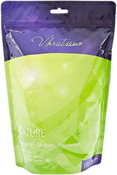 Презервативи - Vibratissimo Nature, 100 шт. Sex Aura | Зображення 2