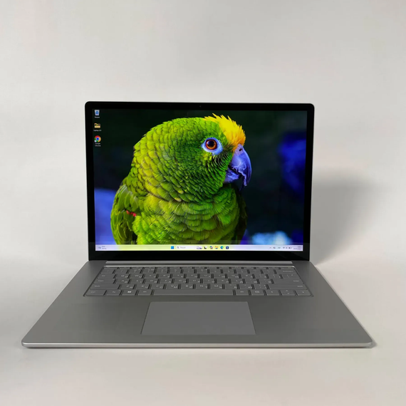 Ультрабук Б-клас Microsoft Surface Laptop 4 / 15" (2496x1664) IPS / Intel Core i7-1185G7 (4 (8) ядра по 3.0 - 4.8 GHz) / 16 GB DDR4 / 256 GB SSD / Intel Iris Xe Graphics / WebCam / USB Type-C б/в + Подарунок Бездротова миша / USB | Зображення 1