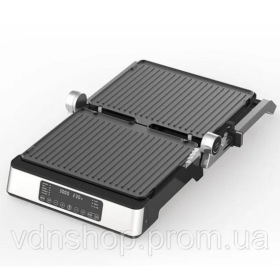 Сендвичница для горячих бутербродов Magio, Контактный гриль для шашлыков Гриль мяса с прижимом NY-79 | Зображення 4