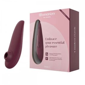 Вакуумный клиторальный стимулятор Womanizer Classic 2 Bordeaux Sex Aura