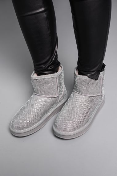 Угги женские Fashion Ruby 3877 38 размер 24 см Серый | Зображення 9