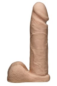 Фалоімітатор Doc Johnson Vac-U-Lock - 8 Inch Ultraskyn Cock White