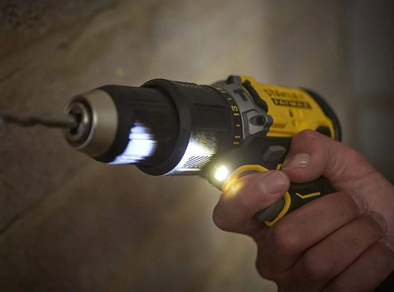 Дриль-шурупокрут ударний акумуляторний Stanley Fatmax з АКБ та ЗП SFMCD715D2K | Зображення 2